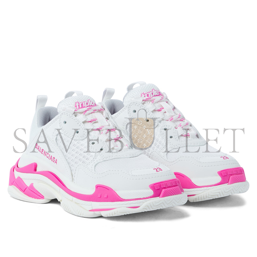 BALENCIAGA TRIPLE SFLUO PINK WHITE 524039W2CA35390