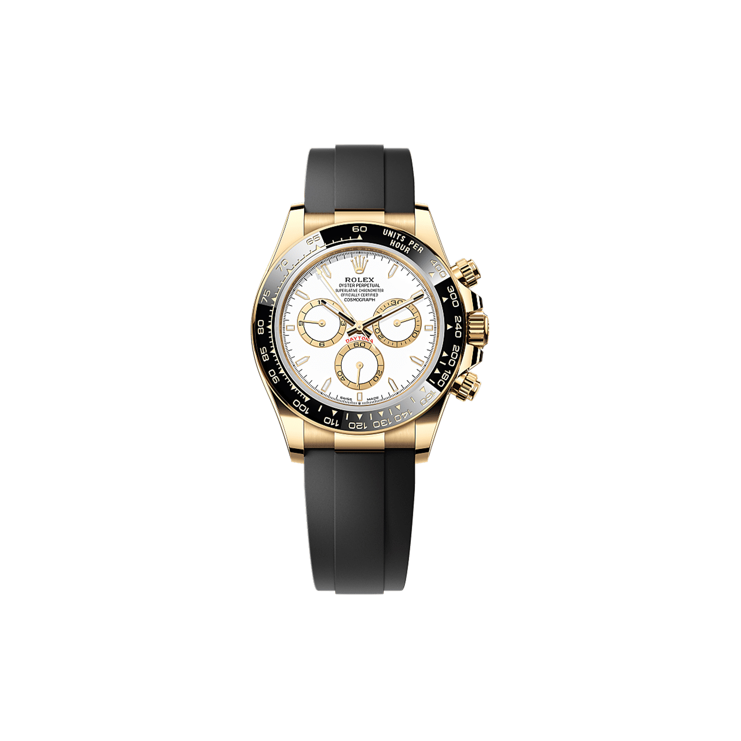 ROLEX COSMOGRAPH DAYTONA OYSTER, 40 MM, YELLOW GOLD WATCH 126518LN