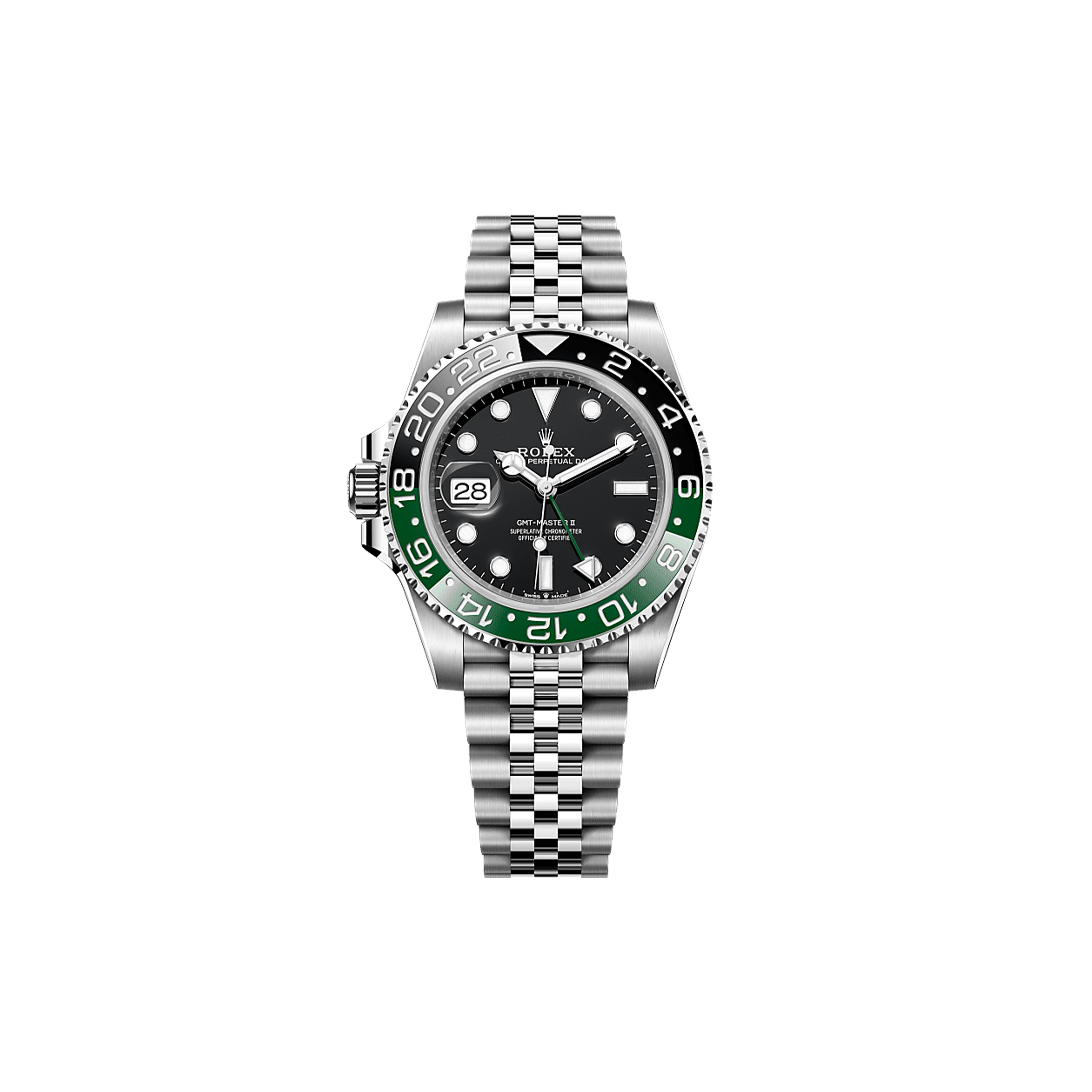 ROLEX GMT-MASTER II OYSTER, 40 MM, OYSTERSTEEL WATCH 126720VTNR