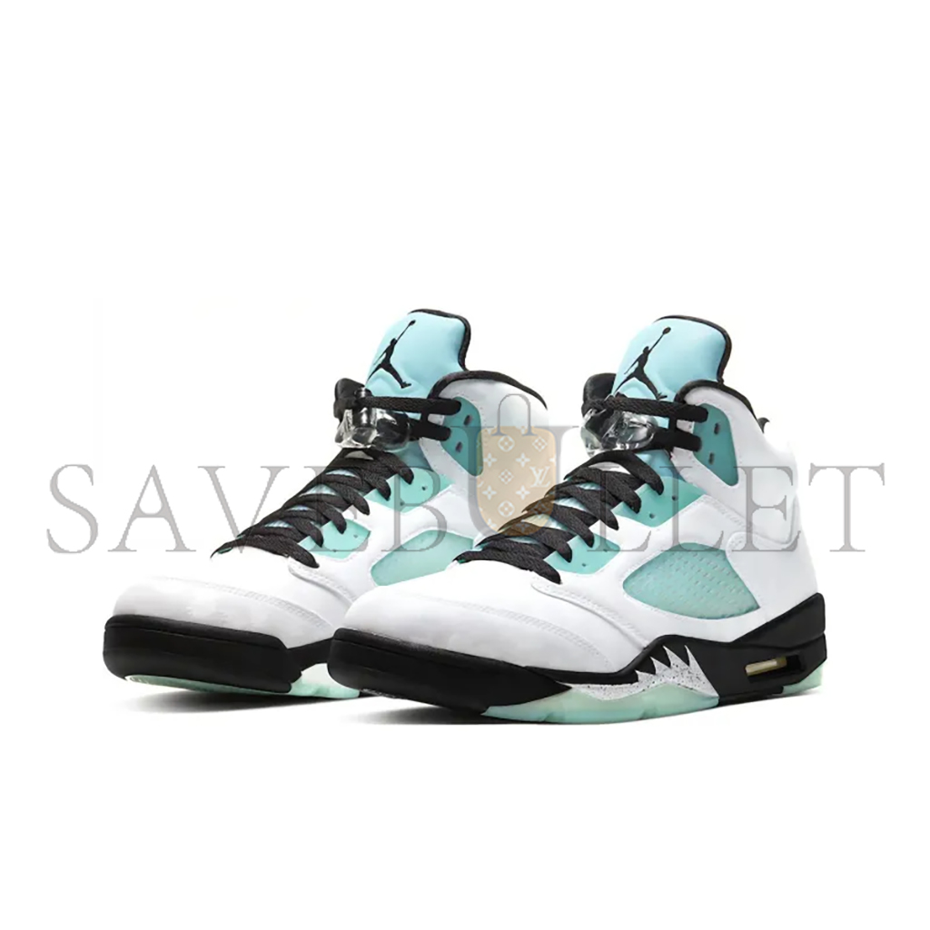 NIKE JORDAN 5 RETRO LSLAND GREEN CN2932-100