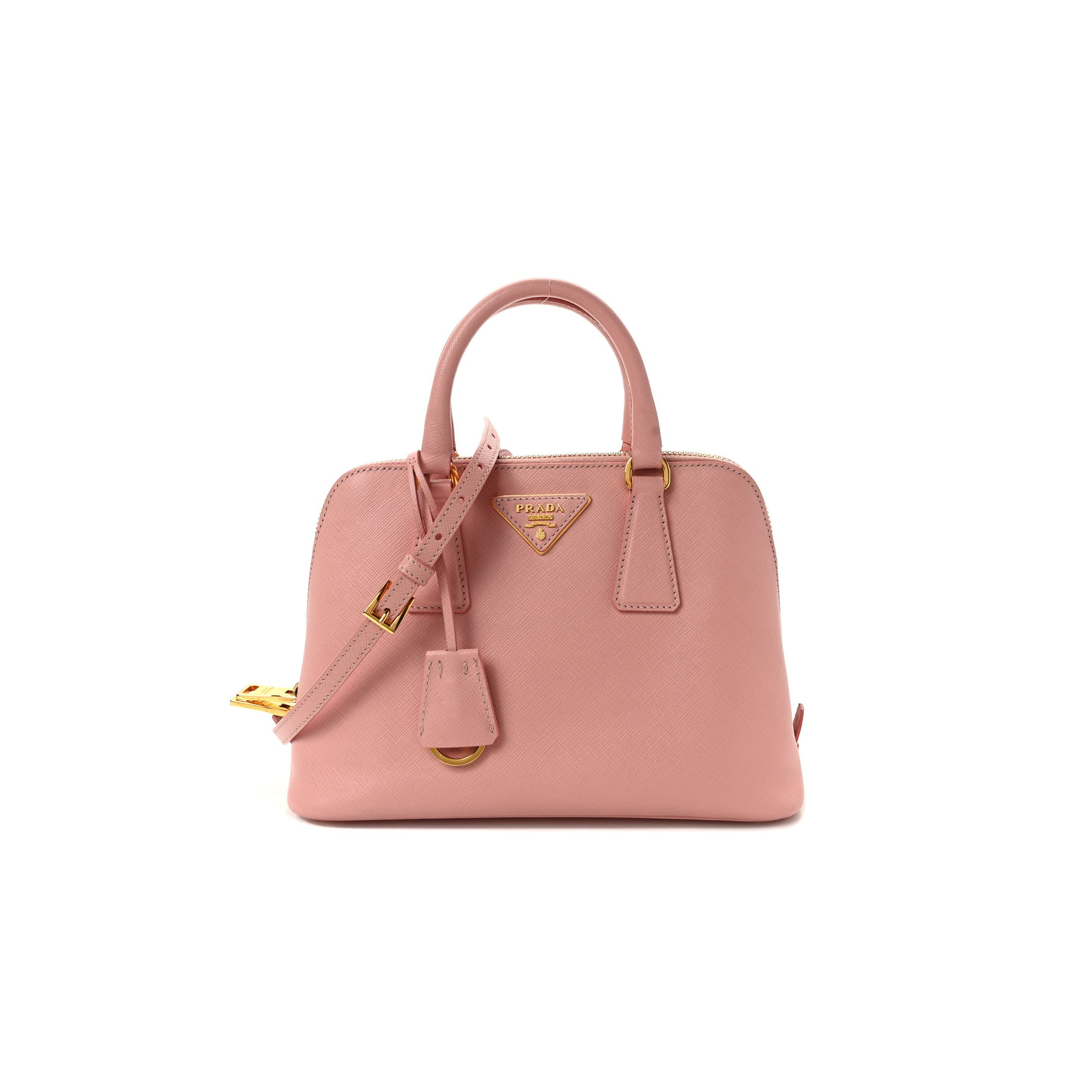 PRADA SAFFIANO LUX SMALL PROMENADE TOTE ORCHIDEA (25*17*11cm)