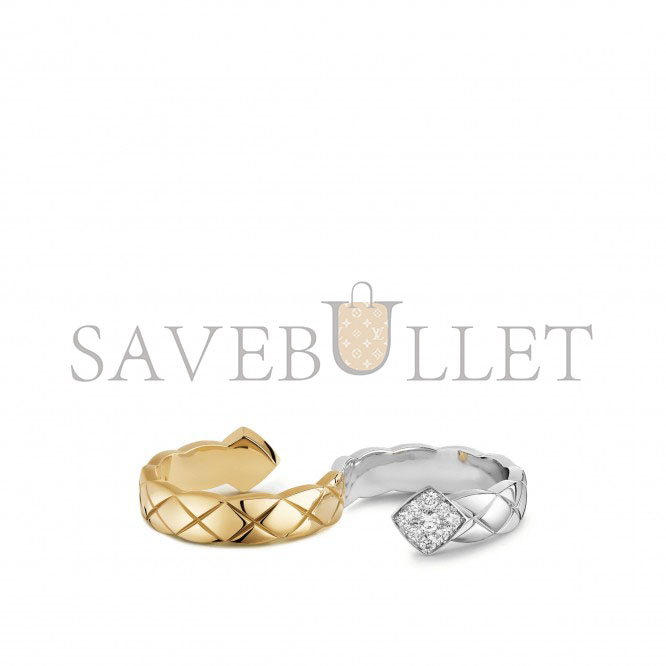 CHANEL COCO CRUSH TWO-FINGER RING - REF. J11655